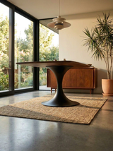 Calderwood Sapele Dining Table with Tulip Base (One of One)