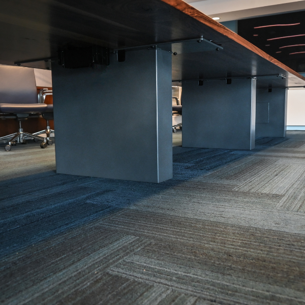 Conduit Conference Table | Power Integrated | Oak City Customs