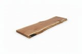 Cedar Live Edge Wood Slab #F983 95" x 8"-21" x 1.8" — staged 1 — Oak City Customs
