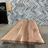 (Pre-Built) Walnut Live Edge Tabletop #PB008 71" x 33" - 36" x 2.1"