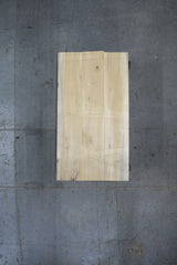(Pre-Built) Poplar Classic Cut Tabletop #PB196 75" x 42" x 2.4" — overhead view — Oak City Customs