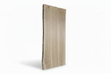 (Pre-Built) White Oak Live Edge Tabletop #PB180 99" x 41" - 44" x 1.7" — staged 4 — Oak City Customs