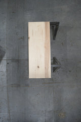 (Pre-Built) Hard Maple Classic Cut Tabletop #PB207 73" x 28" x 1.7" — overhead view — Oak City Customs