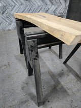 Parota Live Edge Wood Slab #F967 48" x 18"-23" x 2.6" — detail 1 — Oak City Customs