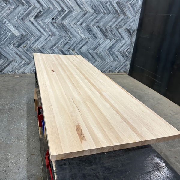 (Pre-Built) Hard Maple Butcher Block Tabletop #PB019 97" x 33" x 1.5"