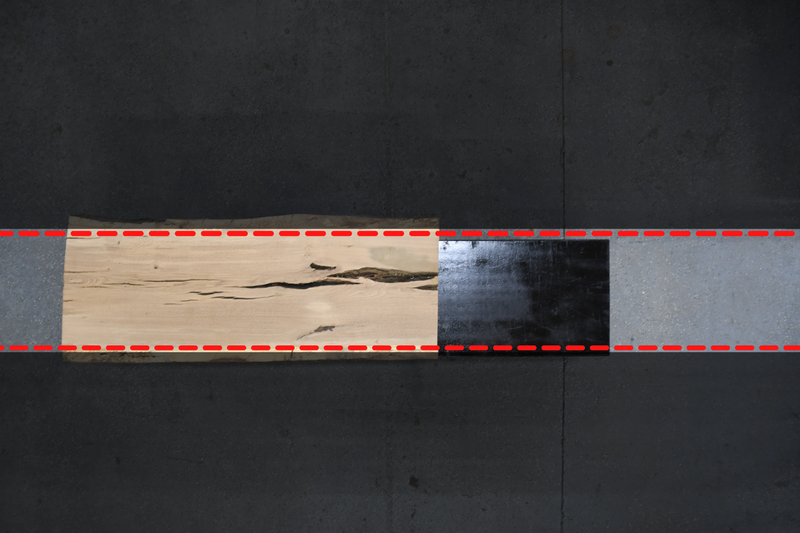 White Oak Slab #D331 73" x 27" - 29" x 2.5"