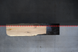 White Oak Slab #D335 85" x 18" - 26" x 2.4"