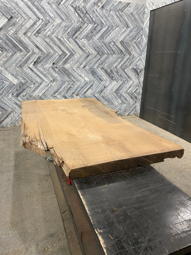 California Redwood Live Edge Wood Slabs #RSC490 88" x 37" - 48" x 2.8"