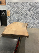 California Redwood Live Edge Wood Slabs #RSC490 88" x 37" - 48" x 2.8"