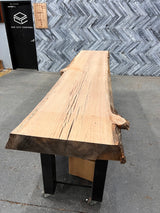 Red Oak Slab #B382 124" x 20" - 23" x 4.4"