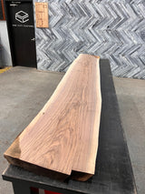 Walnut Slab #F476 111" x 16" - 17" x 2.4"